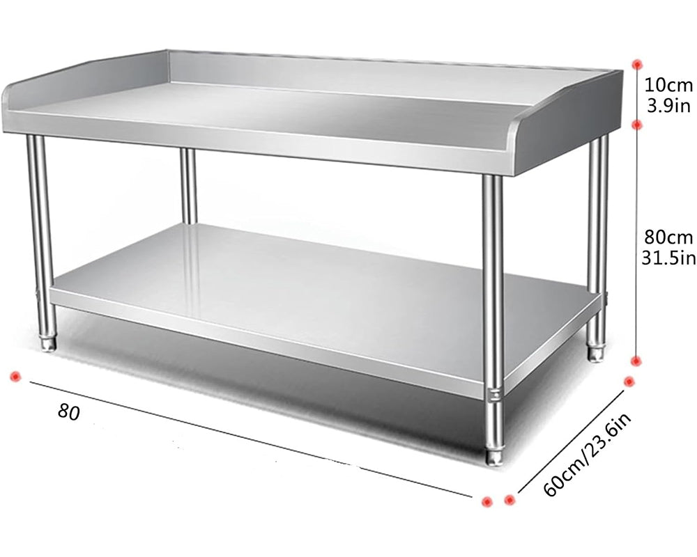 Steel Bench Stainless Steel Kitchen Work Table