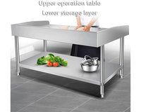 Thumbnail for Steel Bench Stainless Steel Kitchen Work Table