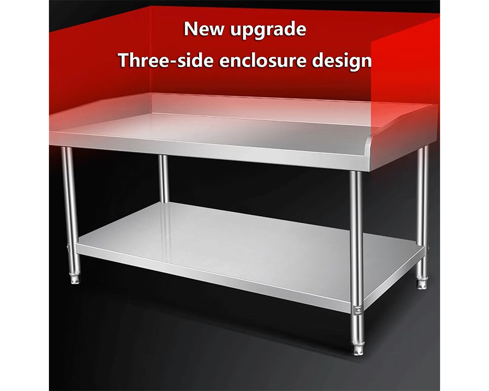 Steel Bench Stainless Steel Kitchen Work Table