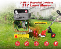 Thumbnail for Lawn Mower Cordless Weed Cutter Garden Trimmer