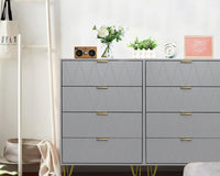 Thumbnail for Tall boy Chest of Drawers - 4 Drawers (Grey)