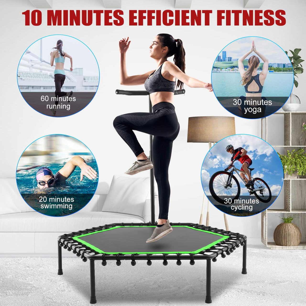 Mini Trampoline Rebounder