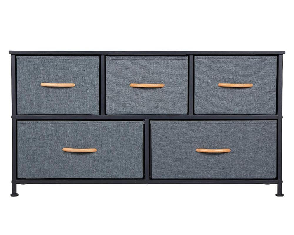 5 Drawer Storage Chest Lowboy