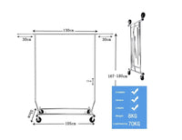 Thumbnail for Steel Clothes Rack Garment Rack