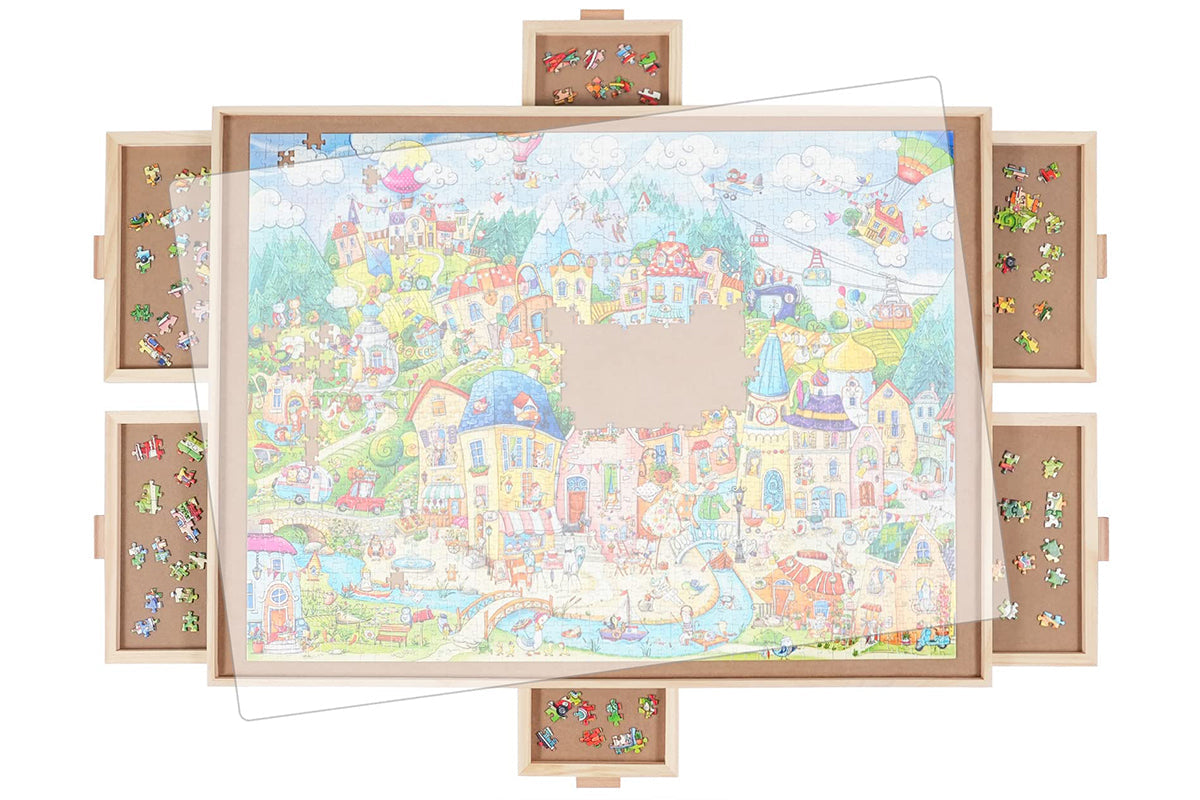 Puzzle Table Craft Board Game Table Jigsaw Game Table