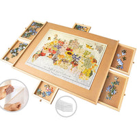 Thumbnail for Puzzle Table Craft Board Game Table Jigsaw Game Table