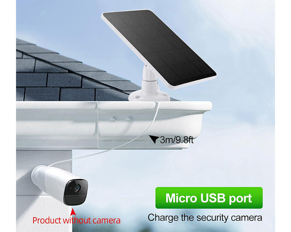 Solar Panel for Security Camera