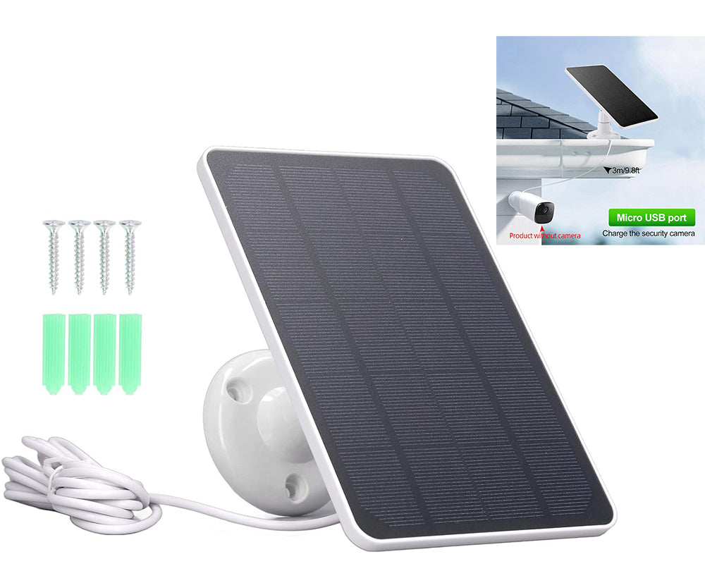 Solar Panel for Security Camera