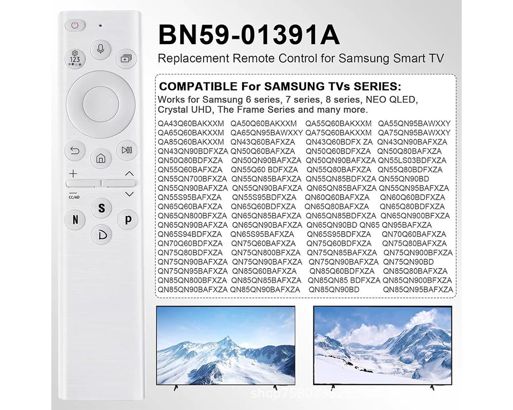 Solar Voice Remote Replacement BN59-01391A