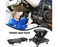 Thumbnail for Folding Garage Creeper Seat