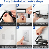 Thumbnail for Bathroom Shower Caddy Shelf Rack Storage