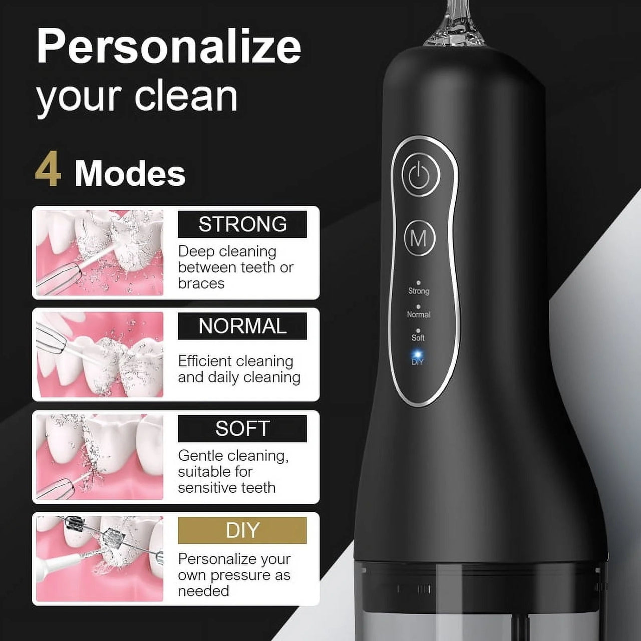 Portable Water Flosser Cordless