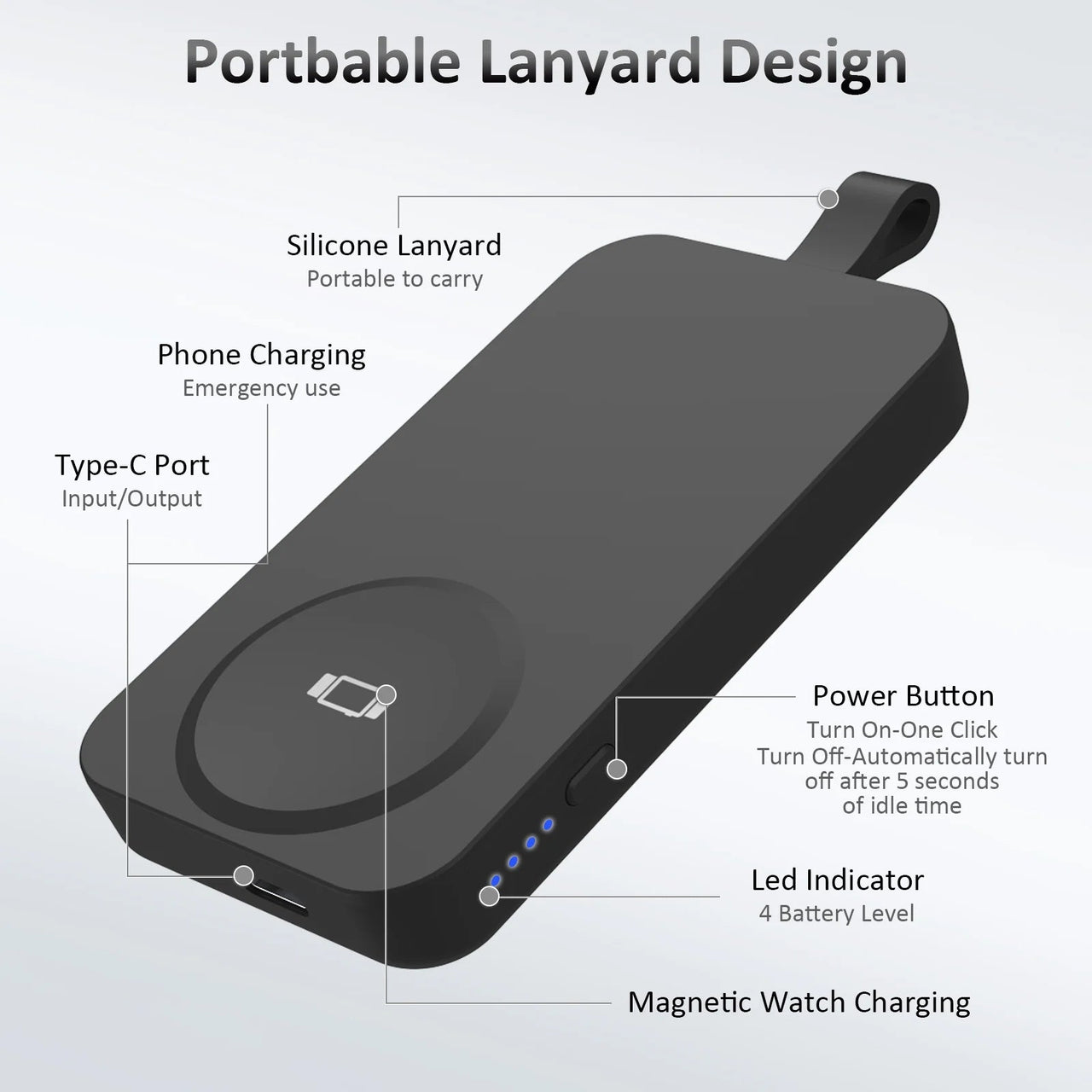 Apple Watch Portable Wireless Charger