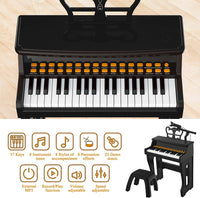 Thumbnail for Keyboard Piano with Stool