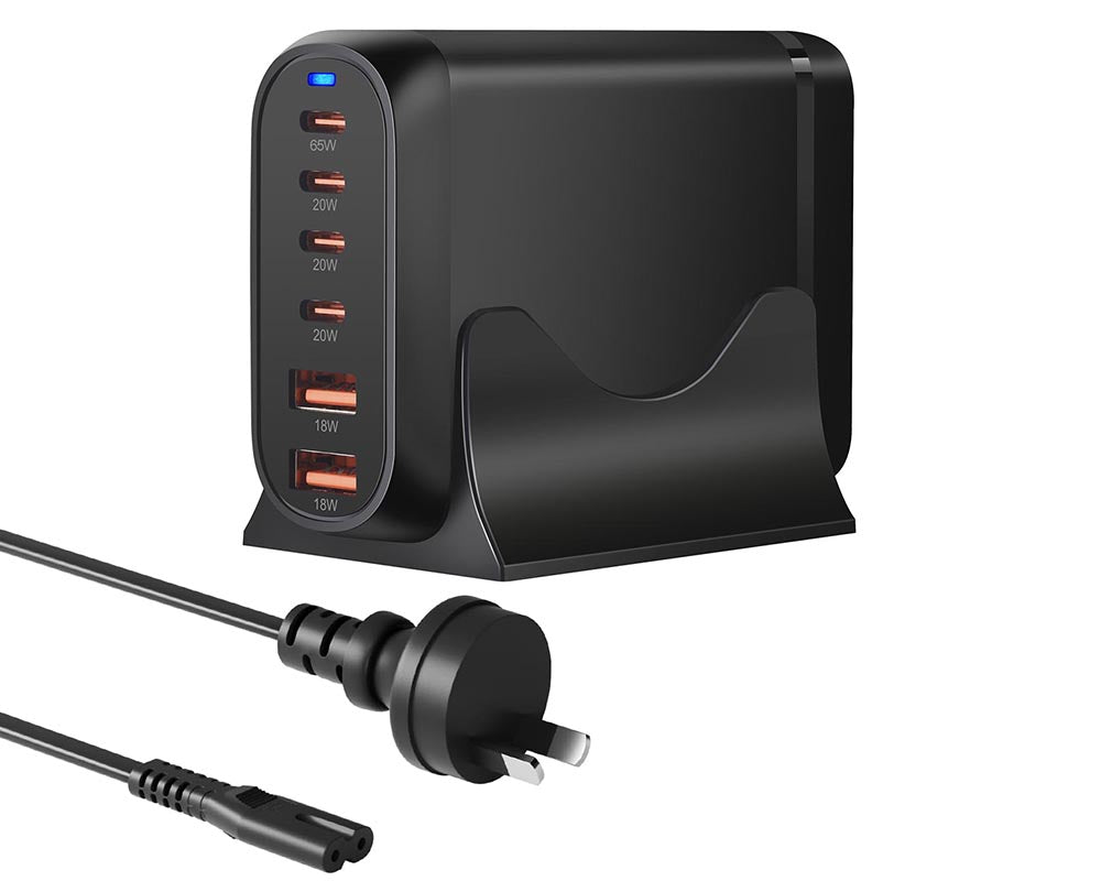 6 Port 160W USB C Charging Station