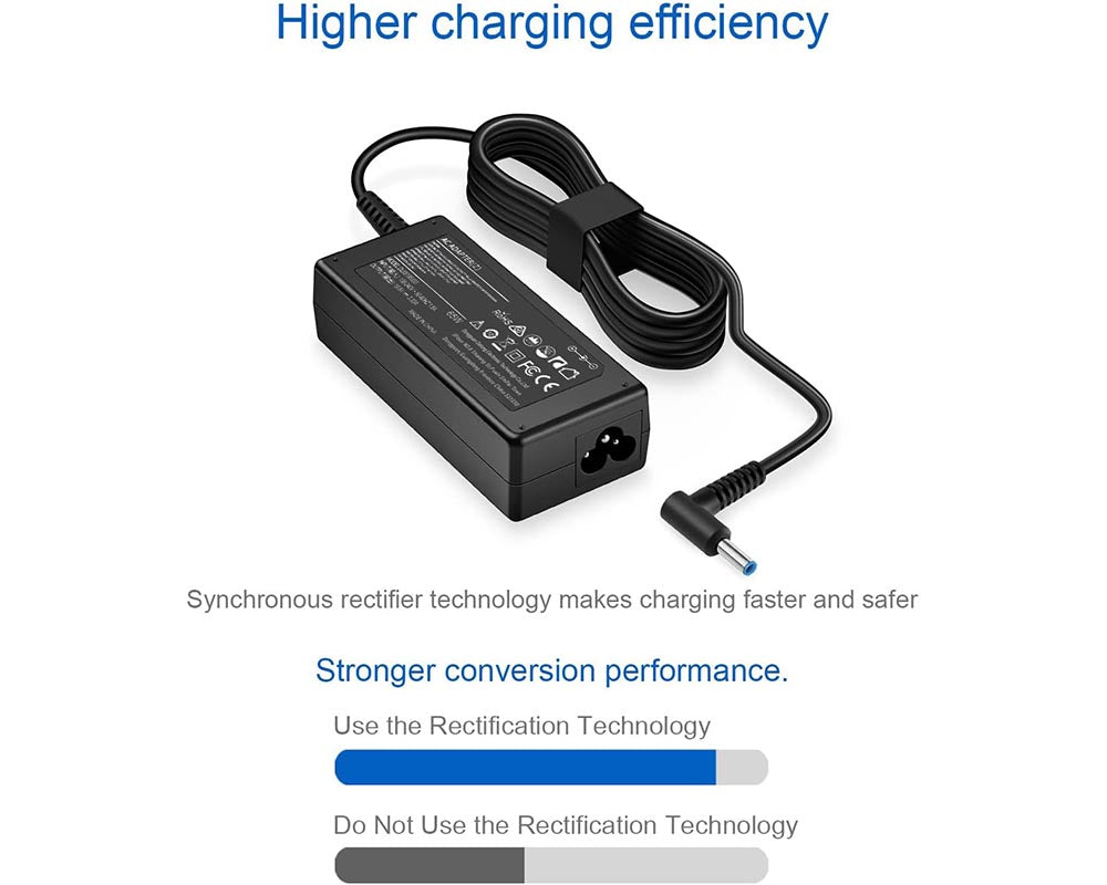 65W HP Laptop Charger for HP Pavilion X360