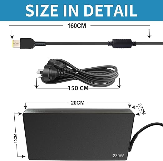 Replacement 230W Lenovo Savior Charger