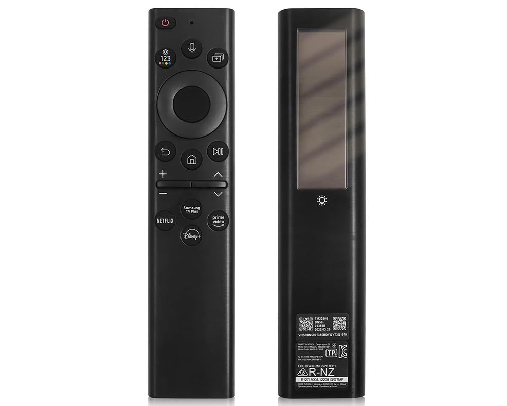 Solar Powered Replacement Samsung TV Remote