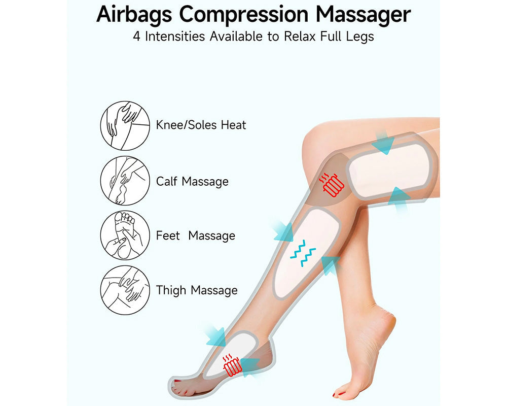 Air Compression Full Leg Massager