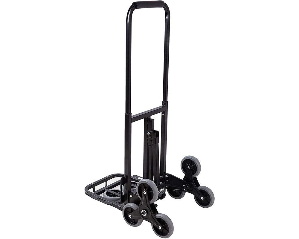 Stair Climbing Trolley 8 Wheels Folding Hand Cart Steps