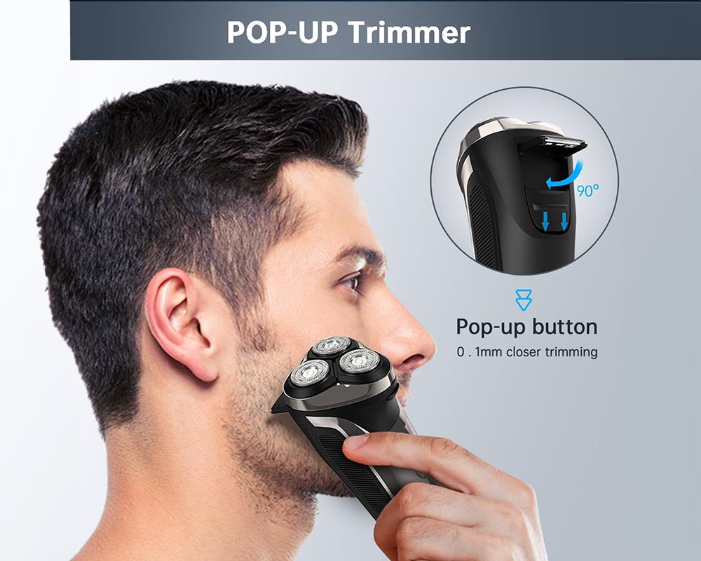 Rechargeable Cordless Hair Trimmer Electric Shaver