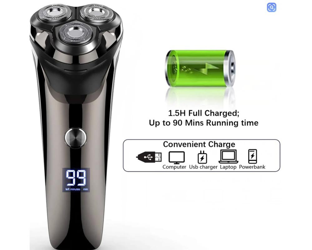 Rechargeable Cordless Hair Trimmer Electric Shaver