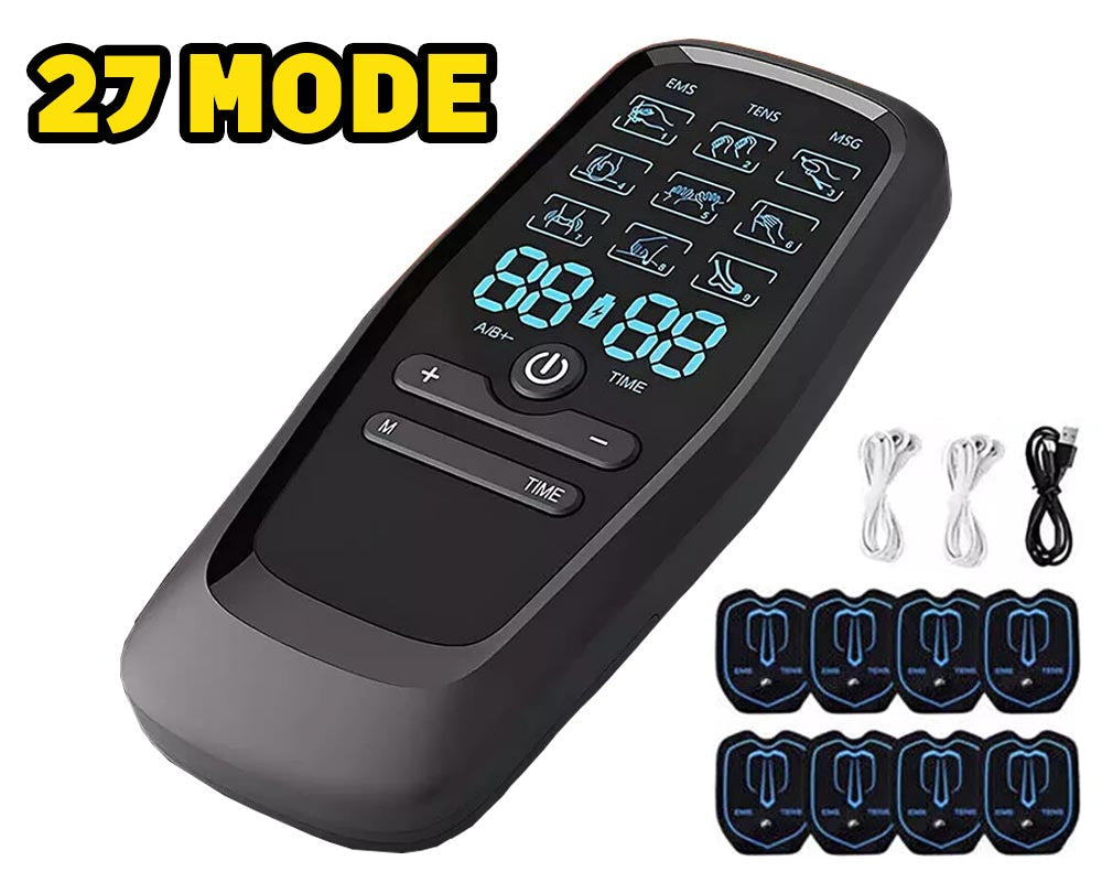 27 Modes TENS Machine Muscle Stimulator