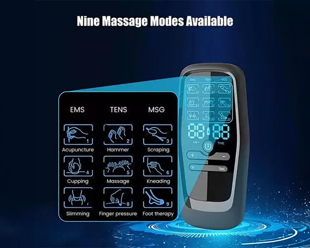 27 Modes TENS Machine Muscle Stimulator