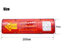 Thumbnail for Led Trailer Lights 2Pcs 12V Trailer Truck Caravan 19 Led Taillight Tail Rear Light T