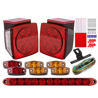 Thumbnail for LED Trailer & Truck Tail Lights Kit