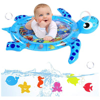 Thumbnail for Inflatable Baby Tummy Time Water Play Mat(One-Pack)