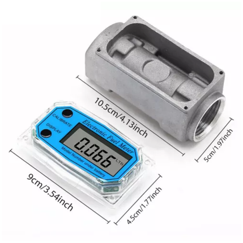 Digital Turbine Flow Meter