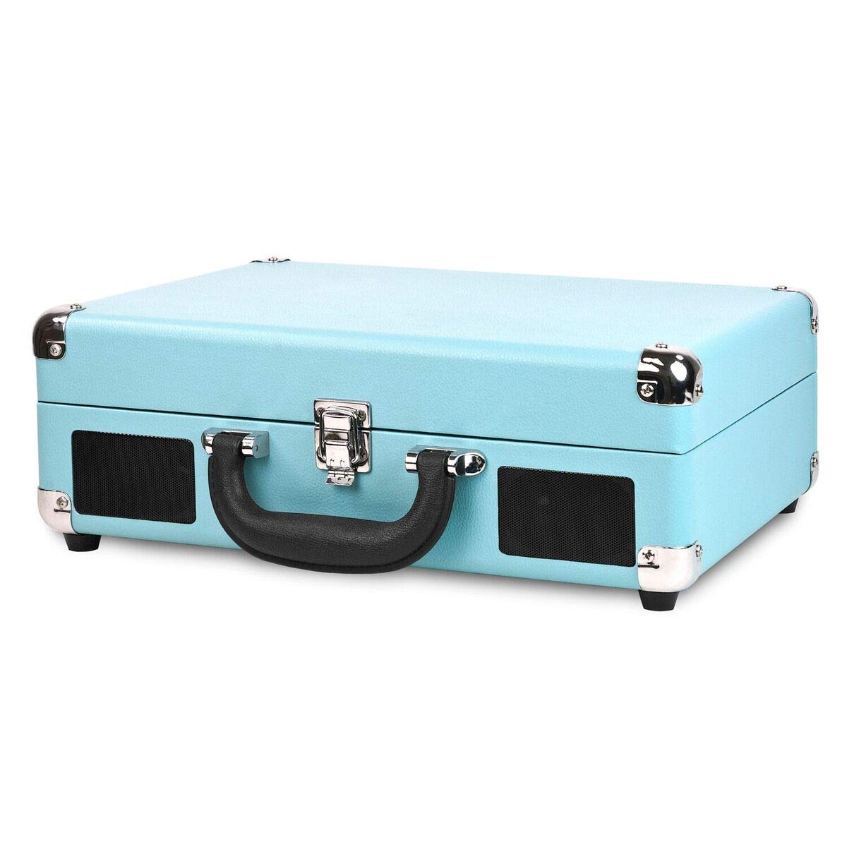 Turntable Record Player USB Briefcase Style with Bluetooth