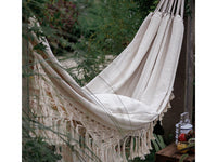 Thumbnail for Tassel Hammock Cotton Double Hammock Bed