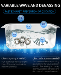 Thumbnail for Heated Ultrasonic Cleaner 2L 60W