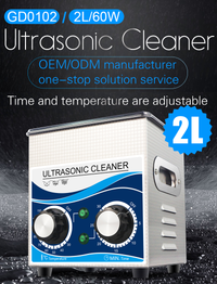 Thumbnail for Heated Ultrasonic Cleaner 2L 60W