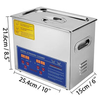 Thumbnail for 3L Heated Ultrasonic Cleaner for Jewelley