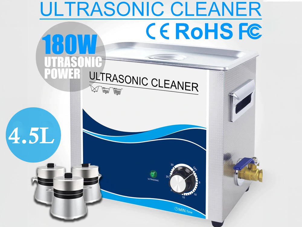 Heated Ultrasonic Cleaner 4.5L