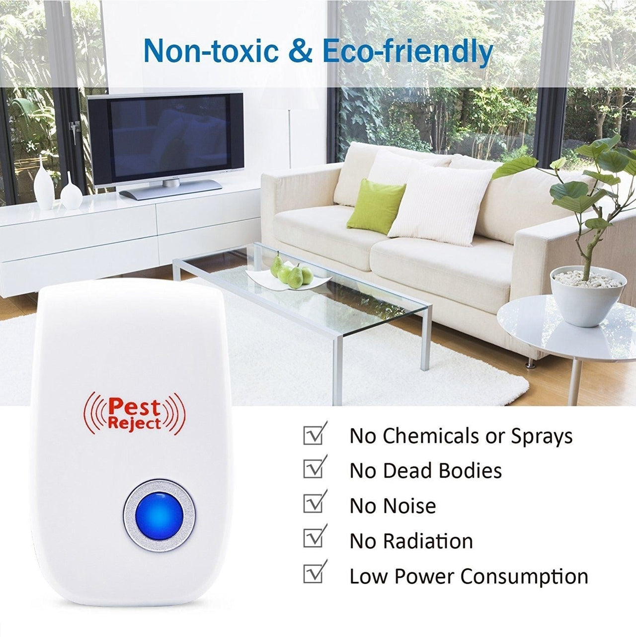 Ultrasonic Pest Repeller Mouse