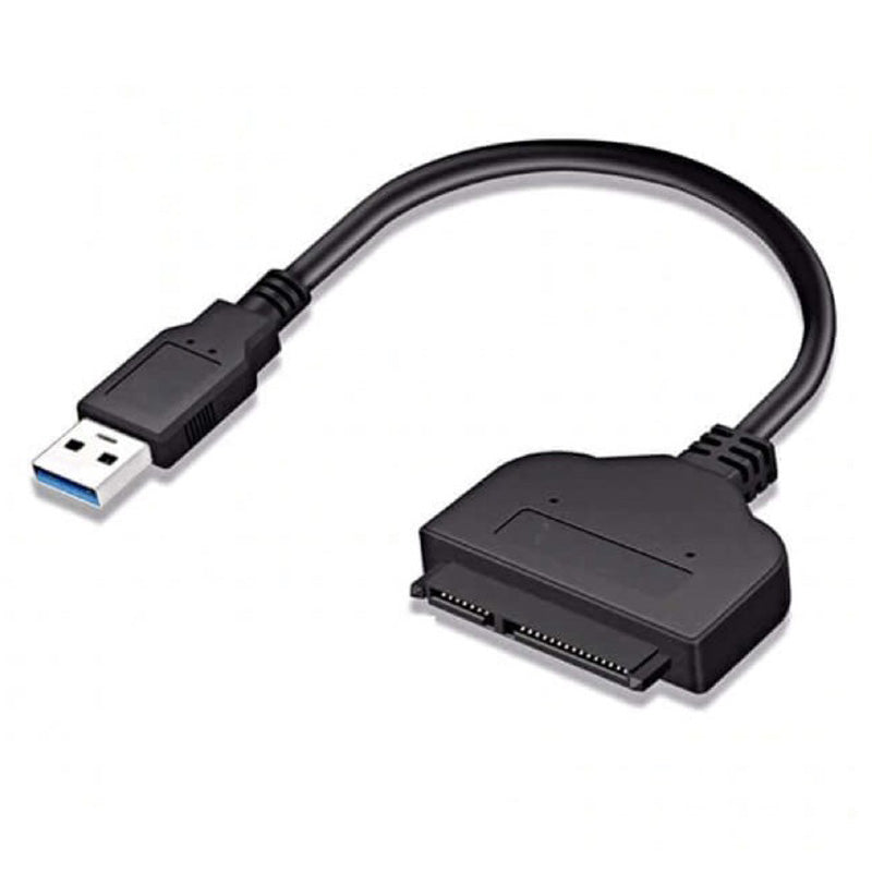 Sata To Usb Cable, Usb 3.0 To Sata Hard Drive Adapter Compatible For 2.5 Inch Hdd And Ssd - The Shopsite