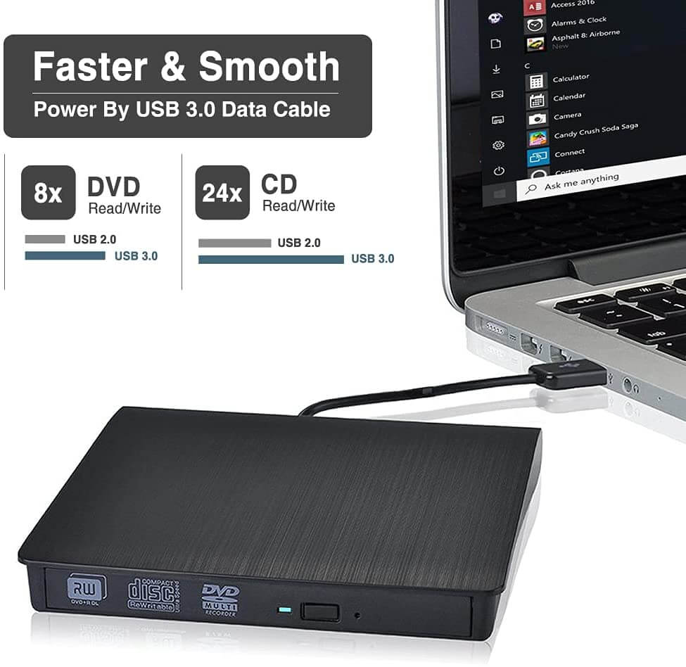 External DVD Drive CD/DVD Writer