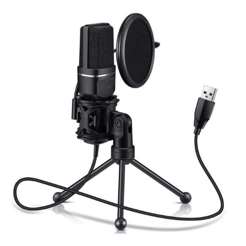 Microphones Easy Plug & Play Usb Condenser Computer Microphone - The Shopsite