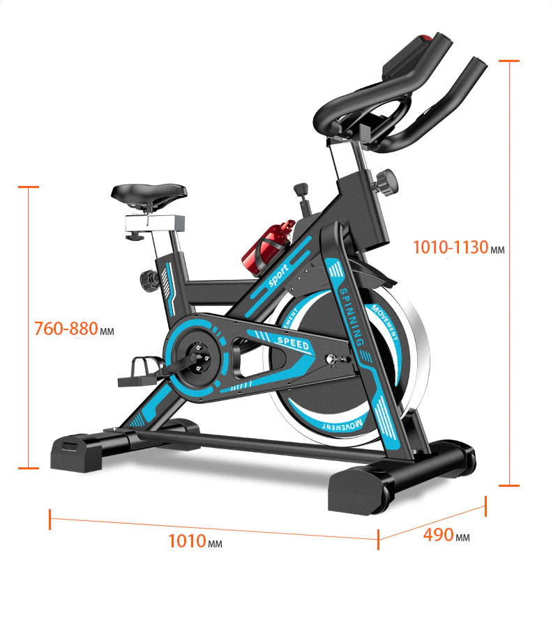 Adjustable Exercise Bike Spin Bike Heavy Duty