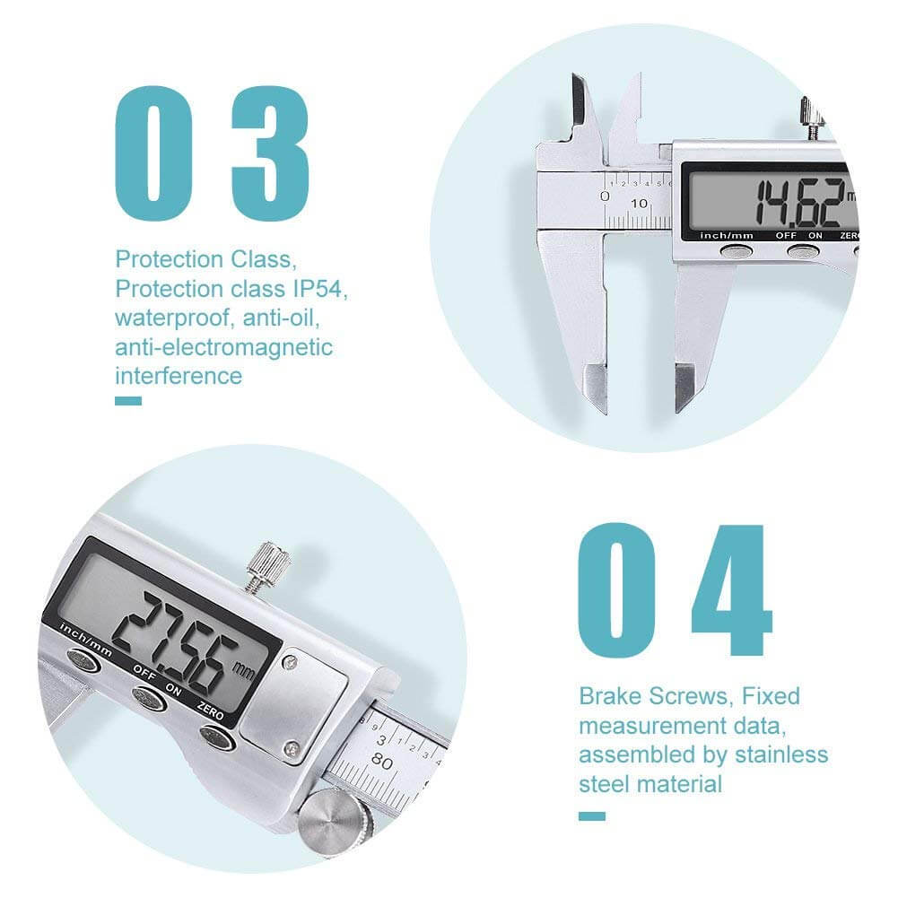 Electronic LCD Digital Vernier Caliper - The Shopsite