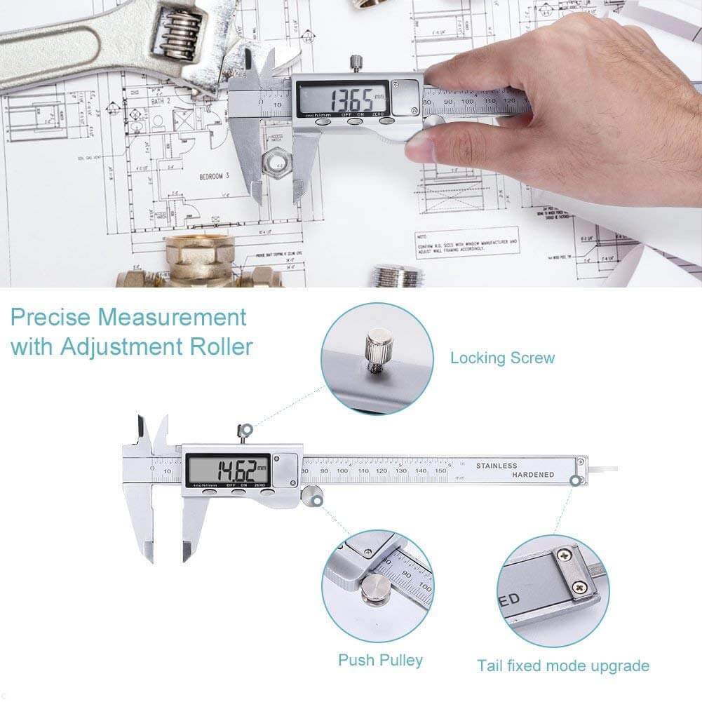 Electronic LCD Digital Vernier Caliper