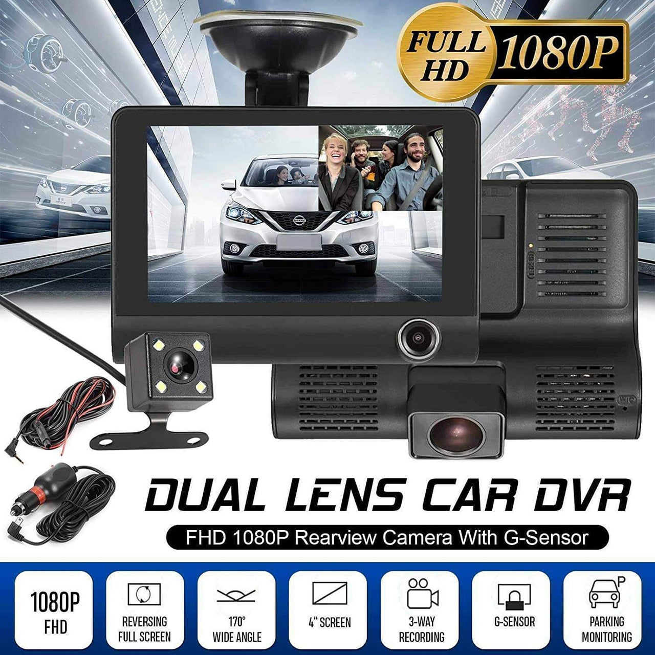 Dash Cam Car Dash Camera 1080P