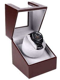 Thumbnail for Automatic Quad Watch Winder Wood Display Box Motor Rotation Storage - The Shopsite