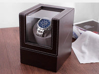 Thumbnail for Automatic Quad Watch Winder Wood Display Box Motor Rotation Storage