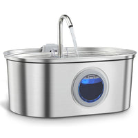 Thumbnail for Cat Water Fountain Stainless Steel 3.2L