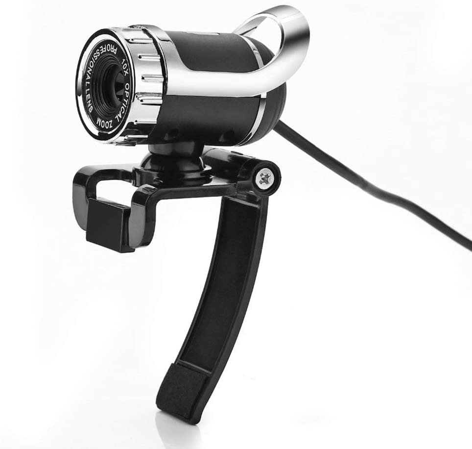 Webcam Full HD Web Camera with Built In Mic